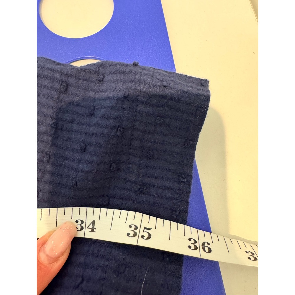Button-Front Navy Mini Dress - Picture 9 of 11